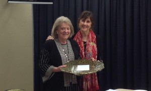 Presentation to outgoing President Mave Richardson